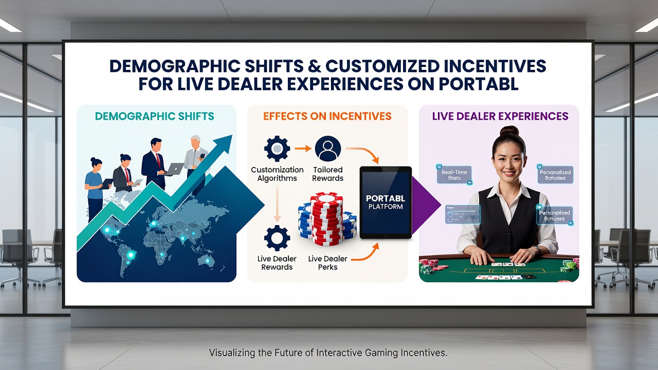 Mobile live dealer tendenser og demografiske data i internationale markeder